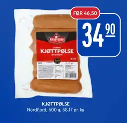 Rema 1000 KJØTTPØLSE tilbud