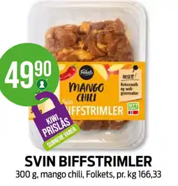 Kiwi Folkets biffstrimler tilbud