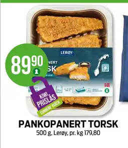 Kiwi PANKOPANERT TORSK tilbud