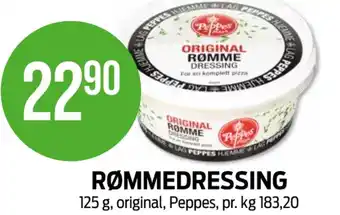 Kiwi Peppes pizza rømmedressing tilbud