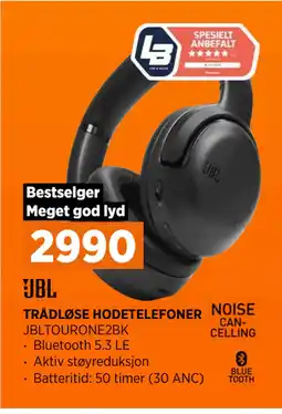 POWER TRÅDLØSE HODETELEFONER tilbud