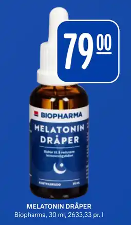 Rema 1000 MELATONIN DRÅPER tilbud