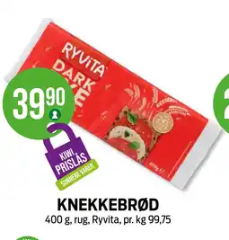 Kiwi KNEKKEBRØD tilbud