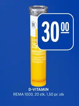 Rema 1000 D-VITAMIN tilbud