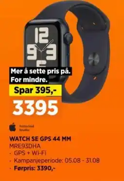 POWER WATCH SE GPS 44 MM tilbud