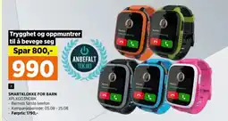 POWER SMARTKLOKKE FOR BARN XPLXG03NOBK tilbud