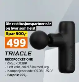 POWER RECOPOCKET ONE TRIRECPOCIBK tilbud