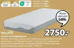 JYSK GOLD F110 SKUMMADRASS tilbud