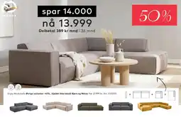 Skeidar Enjoy Modulsofa tilbud