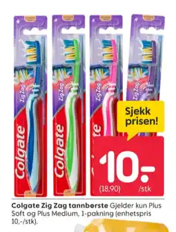 Rusta Colgate tannbørste tilbud