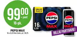 Kiwi PEPSI MAX tilbud