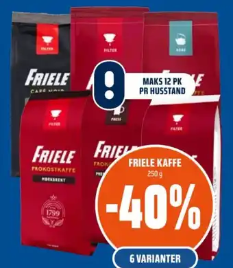 Coop Obs FRIELE KAFFE 250 g tilbud