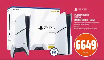 Coop Obs PLAYSTATION®5 KONSOLL (MODEL GROUP - SLIM) tilbud