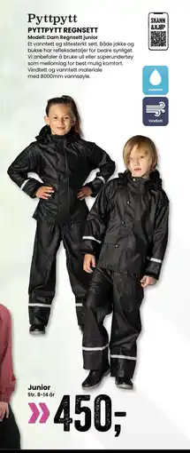 Sport Outlet PYTTPYTT REGNSETT tilbud