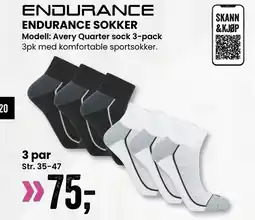 Sport Outlet ENDURANCE SOKKER tilbud