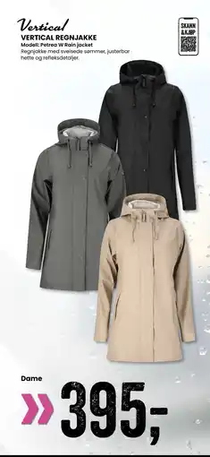 Sport Outlet VERTICAL REGNJAKKE tilbud