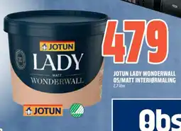 Coop Obs JOTUN LADY WONDERWALL 05/MATT INTERIØRMALING tilbud