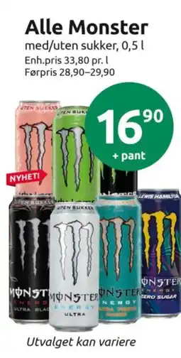 Joker Alle Monster tilbud