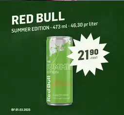 Holdbart RED BULL tilbud