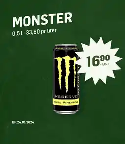 Holdbart MONSTER tilbud