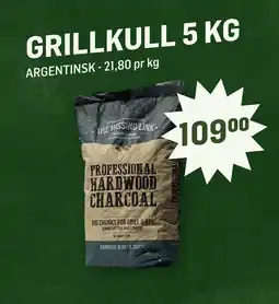 Holdbart GRILLKULL 5 KG tilbud