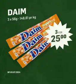 Holdbart DAIM tilbud