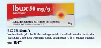 IBUX GEL 50 mg/g