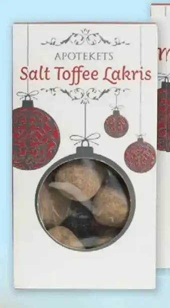 Apotekets salt toffee lakris