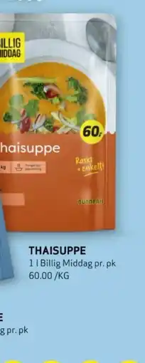 Bunnpris THAISUPPE tilbud