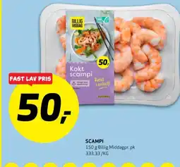 Bunnpris SCAMPI tilbud