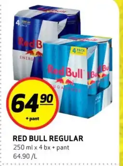 Bunnpris RED BULL REGULAR tilbud