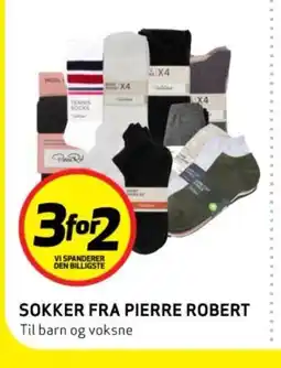 Bunnpris SOKKER FRA PIERRE ROBERT tilbud