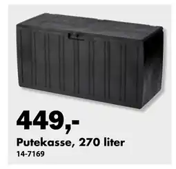 Biltema Putekasse, 270 liter tilbud