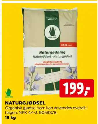jem & fix NATURGJØDSEL tilbud