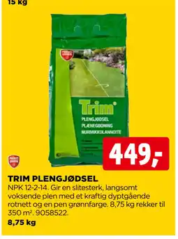 jem & fix TRIM PLENGJØDSEL tilbud