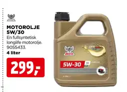 jem & fix MOTOROLJE 5W/30 tilbud