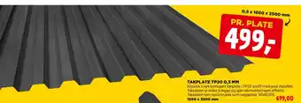 jem & fix TAKPLATE TP20 0,5 MM tilbud