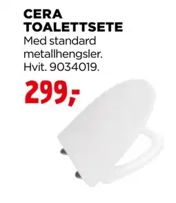 jem & fix CERA TOALETTSETE tilbud
