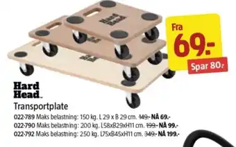 Jula Transportplate tilbud