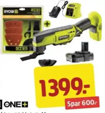 Jula Multiverktøy 18 V, 2,0 Ah tilbud