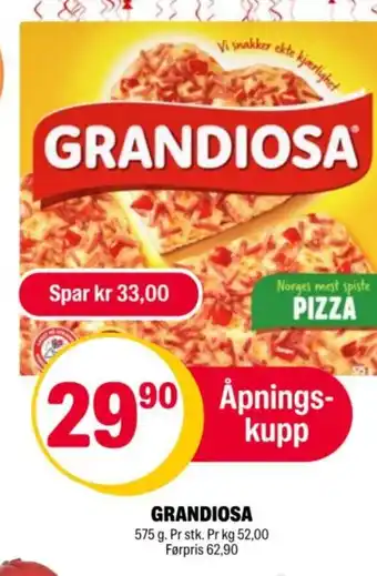 Coop Extra GRANDIOSA tilbud