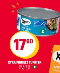 Coop Extra XTRA FINDELT TUNFISK tilbud