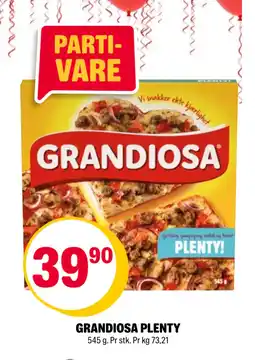 Coop Extra GRANDIOSA PLENTY tilbud