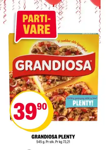 Coop Extra GRANDIOSA PLENTY tilbud