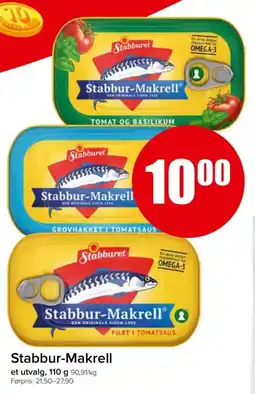Spar Stabbur-Makrell tilbud