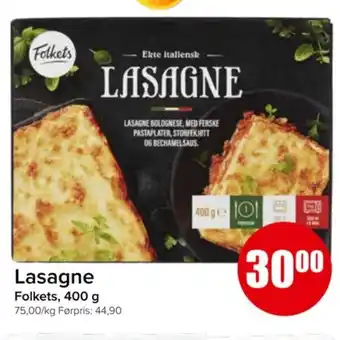 Spar Lasagne tilbud