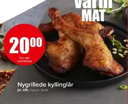 Nygrillede kyllinglår