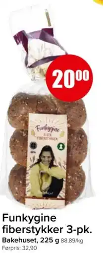 Spar Funkygine fiberstykker 3-pk. tilbud