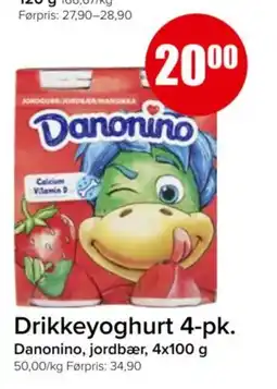 Spar Drikkeyoghurt 4-pk tilbud