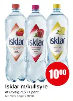 Spar Isklar m/kullsyre tilbud